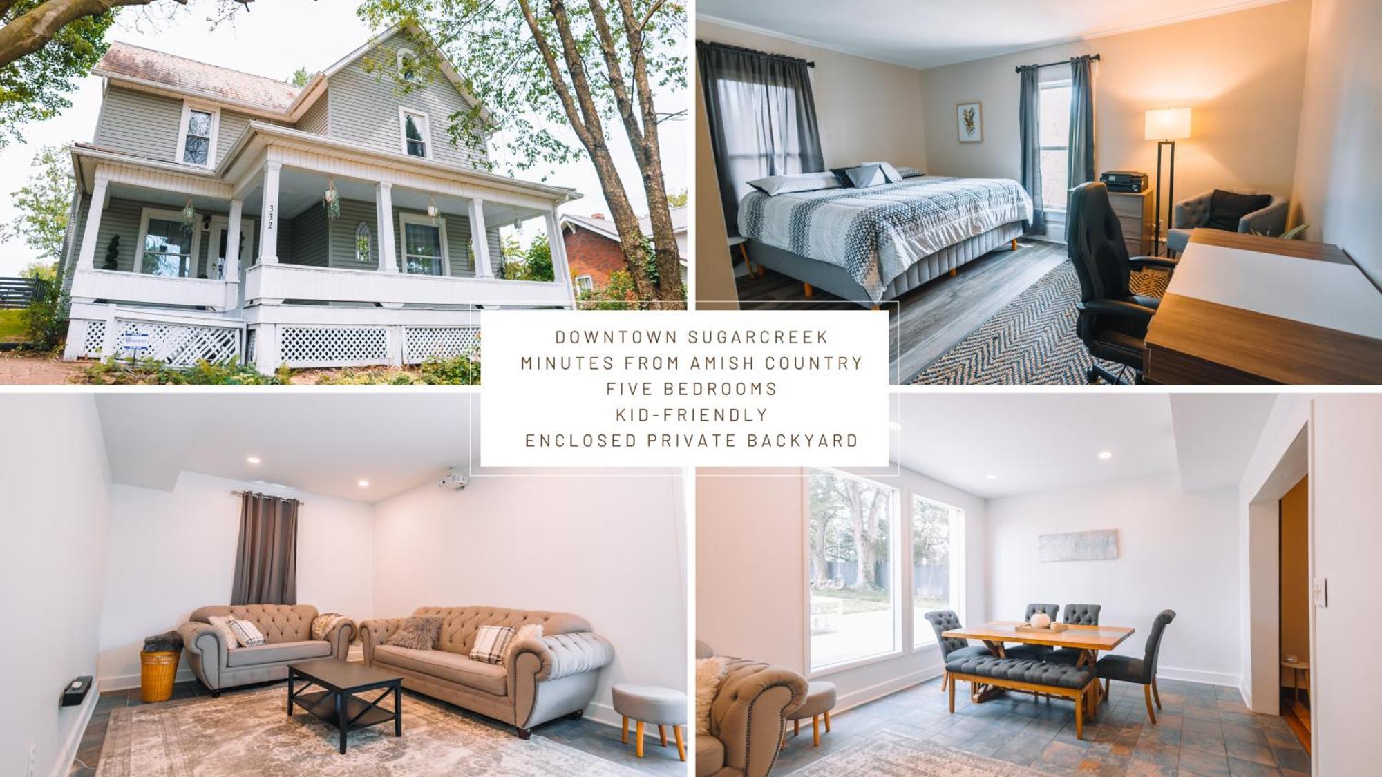 Willa Downtown Escape Great For Large Families & Groups Sugarcreek Zewnętrze zdjęcie